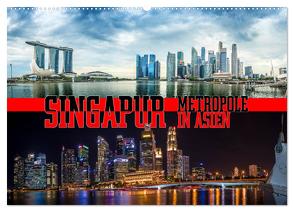 Singapur, Metropole in Asien (Wandkalender 2024 DIN A2 quer), CALVENDO Monatskalender von Gödecke,  Dieter