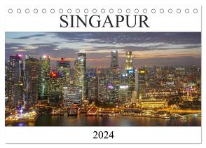 Singapur (Tischkalender 2024 DIN A5 quer), CALVENDO Monatskalender von Hoppe,  Franziska