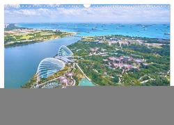 Singapur – Tradition trifft Moderne (Wandkalender 2024 DIN A3 quer), CALVENDO Monatskalender von FM,  FM