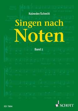 Singen nach Noten von Kolneder,  Walter, Schmitt,  Karl Heinz