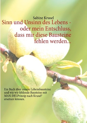 Sinn und Unsinn des Lebens – oder mein Entschluss, dass mir diese Bausteine fehlen werden… von Krusel,  Sabine