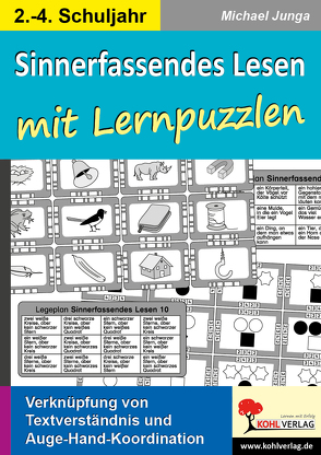 Sinnerfassendes Lesen mit Lernpuzzlen von Junga,  Michael