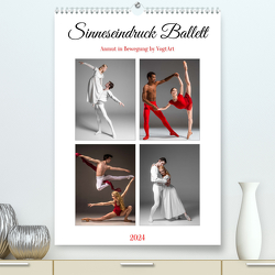 Sinneseindruck Ballett (Premium, hochwertiger DIN A2 Wandkalender 2024, Kunstdruck in Hochglanz) von VogtArt