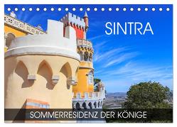 Sintra – Sommerresidenz der Könige (Tischkalender 2024 DIN A5 quer), CALVENDO Monatskalender von Thoermer,  Val