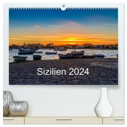 Sizilien 2024 (hochwertiger Premium Wandkalender 2024 DIN A2 quer), Kunstdruck in Hochglanz von Lupo,  Giuseppe