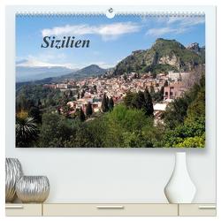 Sizilien (hochwertiger Premium Wandkalender 2024 DIN A2 quer), Kunstdruck in Hochglanz von Schneider,  Peter