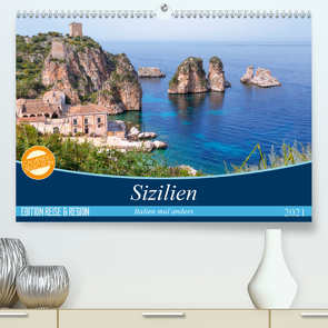 Sizilien – Italien mal anders (Premium, hochwertiger DIN A2 Wandkalender 2021, Kunstdruck in Hochglanz) von Kruse,  Joana