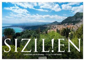 Sizilien – Landschaft und Architektur (Wandkalender 2024 DIN A2 quer), CALVENDO Monatskalender von Bruhn,  Olaf