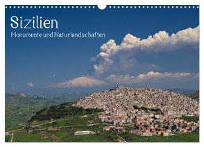 Sizilien – Monumente und Naturlandschaften (Wandkalender 2024 DIN A3 quer), CALVENDO Monatskalender von Schonnop,  Juergen