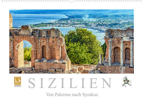 Sizilien – Von Palermo nach Syrakus (Wandkalender 2023 DIN A2 quer) von Meyer,  Dieter