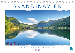 Skandinavien: An Küsten und Fjorden (Tischkalender 2021 DIN A5 quer) von CALVENDO