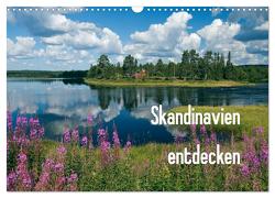 Skandinavien entdecken (Wandkalender 2024 DIN A3 quer), CALVENDO Monatskalender von Scholz,  Frauke