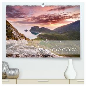 Skandinavien im Sommerlicht (hochwertiger Premium Wandkalender 2024 DIN A2 quer), Kunstdruck in Hochglanz von Büchel,  Stephanie