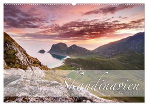 Skandinavien im Sommerlicht (Wandkalender 2024 DIN A2 quer), CALVENDO Monatskalender von Büchel,  Stephanie