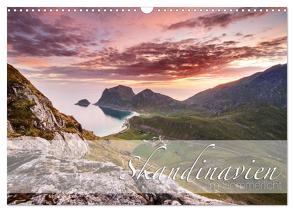 Skandinavien im Sommerlicht (Wandkalender 2024 DIN A3 quer), CALVENDO Monatskalender von Büchel,  Stephanie