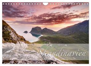 Skandinavien im Sommerlicht (Wandkalender 2024 DIN A4 quer), CALVENDO Monatskalender von Büchel,  Stephanie