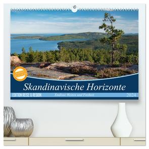 Skandinavische Horizonte (hochwertiger Premium Wandkalender 2024 DIN A2 quer), Kunstdruck in Hochglanz von Jörrn,  Michael