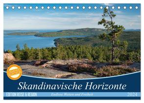 Skandinavische Horizonte (Tischkalender 2024 DIN A5 quer), CALVENDO Monatskalender von Jörrn,  Michael