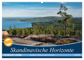 Skandinavische Horizonte (Wandkalender 2024 DIN A2 quer), CALVENDO Monatskalender von Jörrn,  Michael