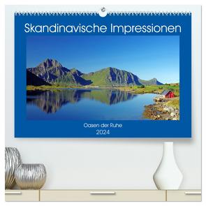 Skandinavische Impressionen – Oasen der Ruhe (hochwertiger Premium Wandkalender 2024 DIN A2 quer), Kunstdruck in Hochglanz von Pantke,  Reinhard