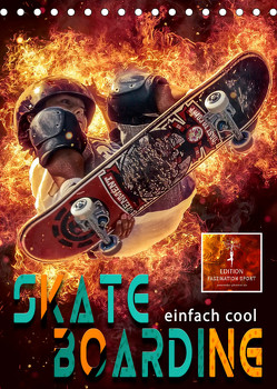 Skateboarding – einfach cool (Tischkalender 2023 DIN A5 hoch) von Roder,  Peter