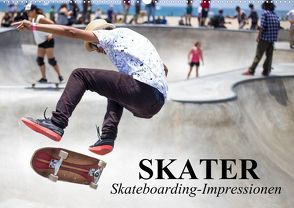 Skater. Skateboarding-Impressionen (Premium, hochwertiger DIN A2 Wandkalender 2022, Kunstdruck in Hochglanz) von Stanzer,  Elisabeth