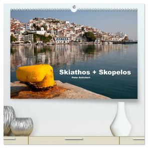 Skiathos + Skopelos (hochwertiger Premium Wandkalender 2024 DIN A2 quer), Kunstdruck in Hochglanz von Schickert,  Peter