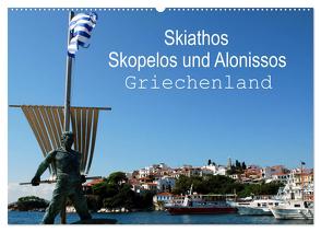 Skiathos Skopelos und Alonissos Griechenland (Wandkalender 2024 DIN A2 quer), CALVENDO Monatskalender von Schneider,  Peter