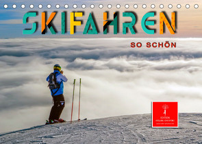 Skifahren – so schön (Tischkalender 2023 DIN A5 quer) von Roder,  Peter