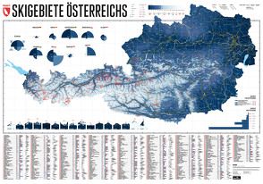 Skigebiete Österreichs von Bragina,  Lana, Spiegel,  Stefan