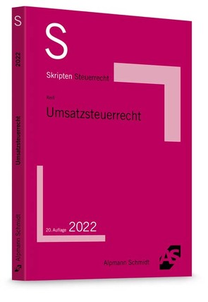 Skript Umsatzsteuerrecht von Reiss,  Wolfram