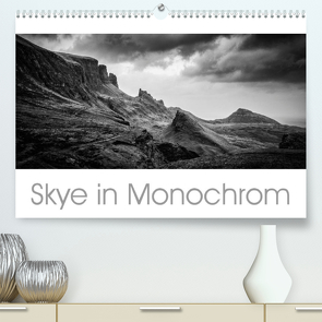 Skye in Monochrom (Premium, hochwertiger DIN A2 Wandkalender 2023, Kunstdruck in Hochglanz) von Mulder / Corsa Media,  Michiel