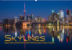 Skylines der schönsten Metropolen weltweit (Wandkalender 2023 DIN A2 quer) von Utz,  Renate