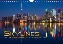 Skylines der schönsten Metropolen weltweit (Wandkalender 2023 DIN A4 quer) von Utz,  Renate