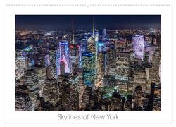 Skylines of New York (Wandkalender 2024 DIN A2 quer), CALVENDO Monatskalender von Schröder - ST-Fotografie,  Stefan