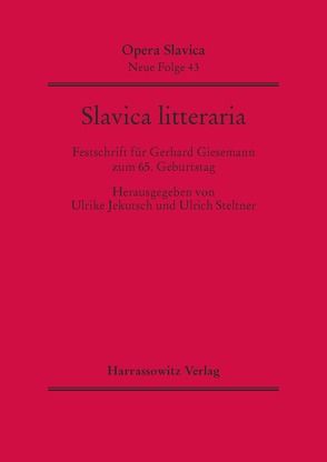Slavica litteraria von Jekutsch,  Ulrike, Steltner,  Ulrich