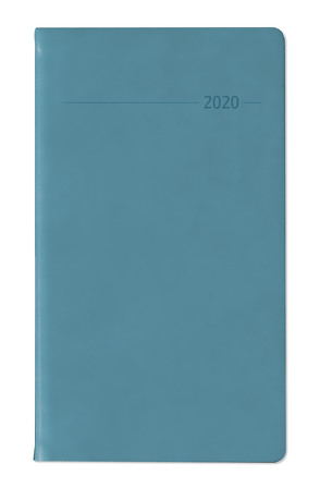 Slimtimer Touch türkis 2020 – Taschenplaner – Taschenkalender (9,5 x 16) – seperates Adressheft – Weekly – 128 Seiten – Terminplaner von ALPHA EDITION