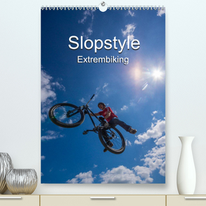 Slopestyle Extrembiking (Premium, hochwertiger DIN A2 Wandkalender 2022, Kunstdruck in Hochglanz) von Drees,  Andreas