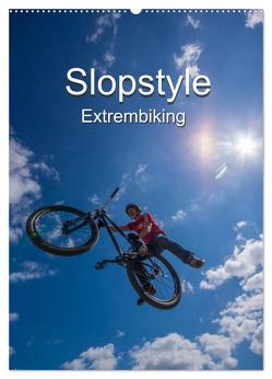 Slopestyle Extrembiking (Wandkalender 2024 DIN A2 hoch), CALVENDO Monatskalender von Drees,  Andreas