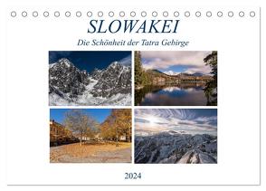 Slowakei – Die Schönheit der Tatra Gebirge (Tischkalender 2024 DIN A5 quer), CALVENDO Monatskalender von Correia Photography,  Gloria