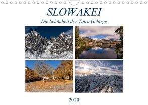 Slowakei – Die Schönheit der Tatra Gebirge (Wandkalender 2020 DIN A4 quer) von Correia Photography,  Gloria