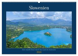Slowenien – Eine visuelle Reise durch das Land der Kontraste (Wandkalender 2024 DIN A2 quer), CALVENDO Monatskalender von Graupner,  Denise