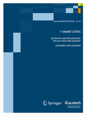 Smart Cities von acatech - Deutsche Akademie der Technikw