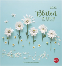 smettikage: Blütenbilder Postkartenkalender 2022 von Heye, smettikage