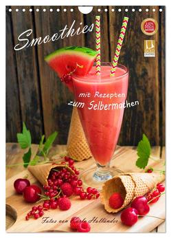 Smoothies zum Selbermachen (Wandkalender 2024 DIN A4 hoch), CALVENDO Monatskalender von Holländer (hollyfotoflash),  Karla