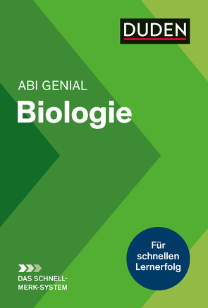 Abi genial Biologie: Das Schnell-Merk-System von Klonk,  Sabine, Probst,  Wilfried