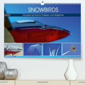 SNOWBIRDS – Kanadas Symbol für Präzision und Wagemut (Premium, hochwertiger DIN A2 Wandkalender 2020, Kunstdruck in Hochglanz) von Pfaff,  Hans-Gerhard