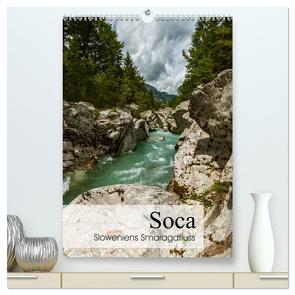 Soca – Sloweniens Smaragdfluss (hochwertiger Premium Wandkalender 2024 DIN A2 hoch), Kunstdruck in Hochglanz von Bartek,  Alexander