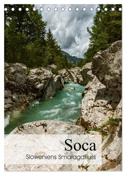 Soca – Sloweniens Smaragdfluss (Tischkalender 2024 DIN A5 hoch), CALVENDO Monatskalender von Bartek,  Alexander