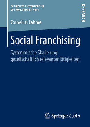 Social Franchising von Lahme,  Cornelius